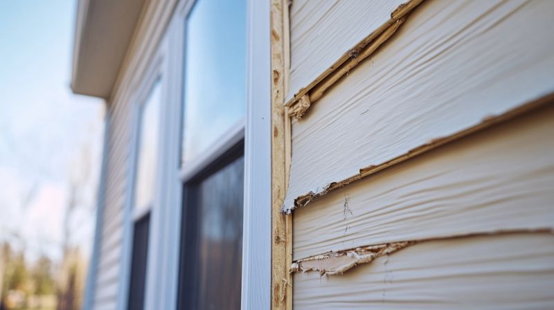 Damaged Siding Repair